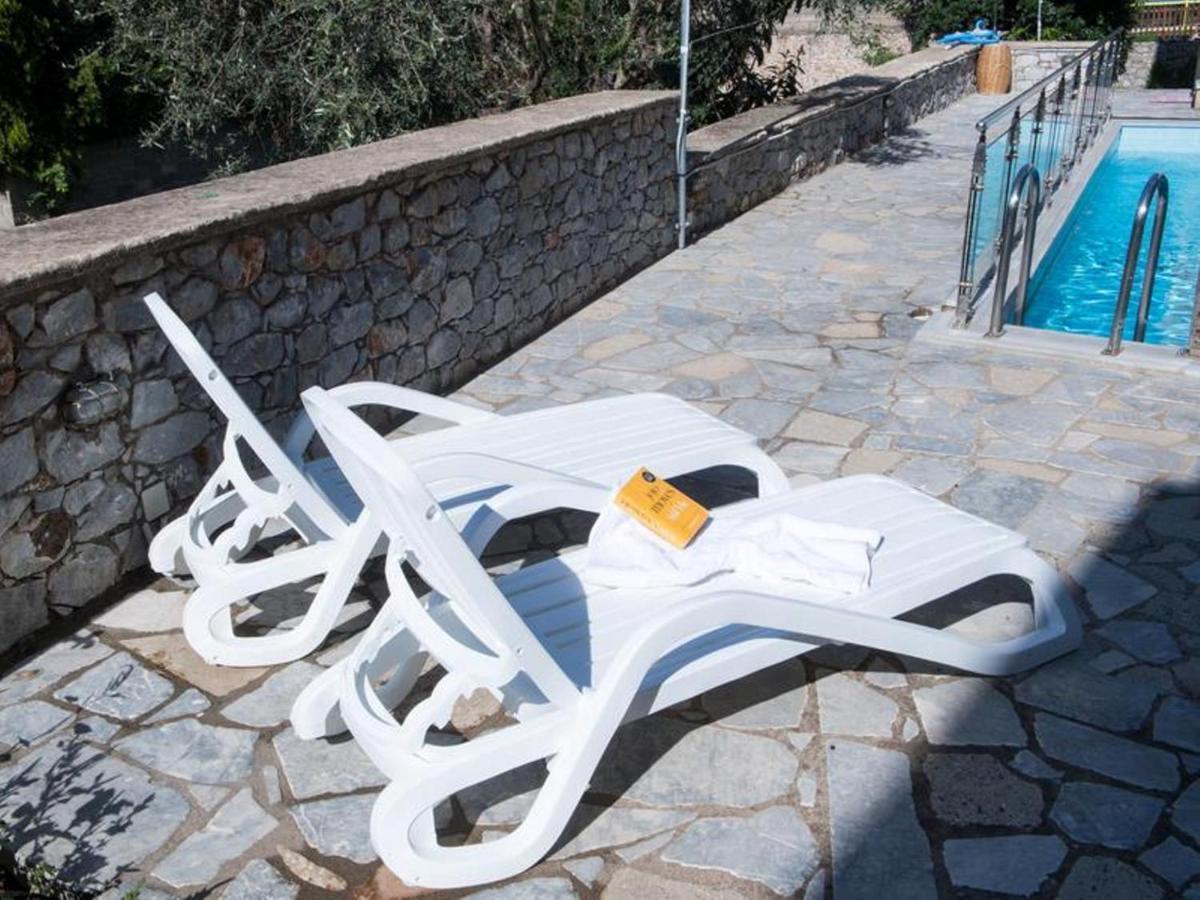 Manoleas Villas - Apartment 2 Stoupa Bagian luar foto