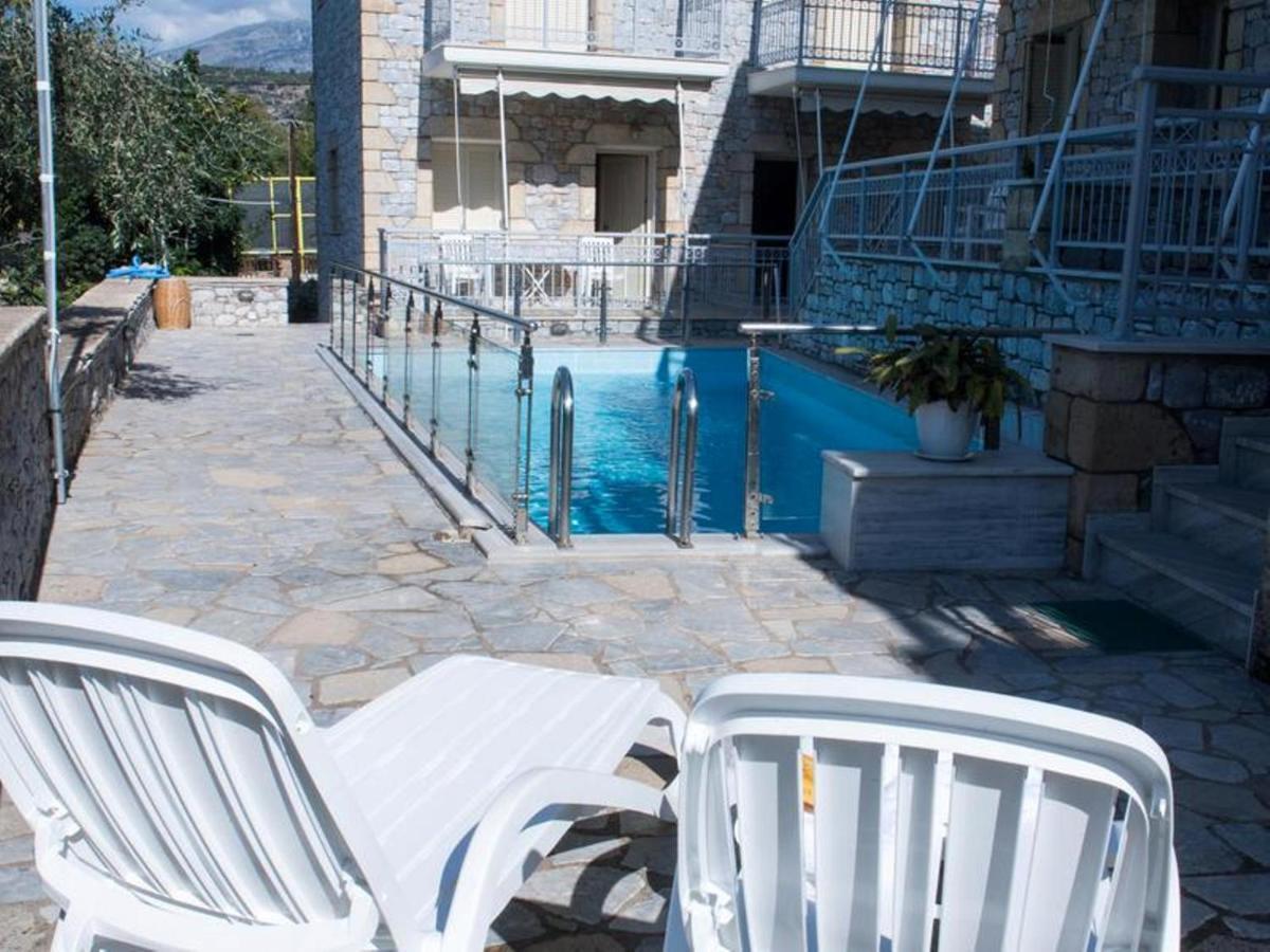Manoleas Villas - Apartment 2 Stoupa Bagian luar foto