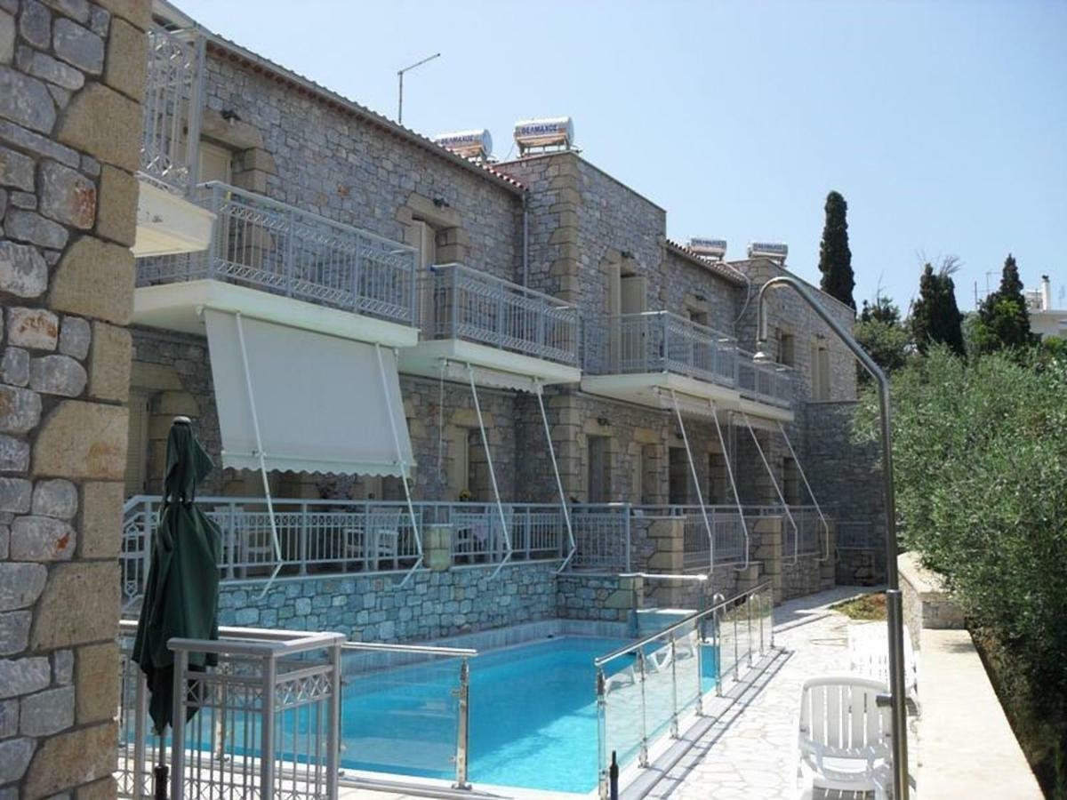 Manoleas Villas - Apartment 2 Stoupa Bagian luar foto